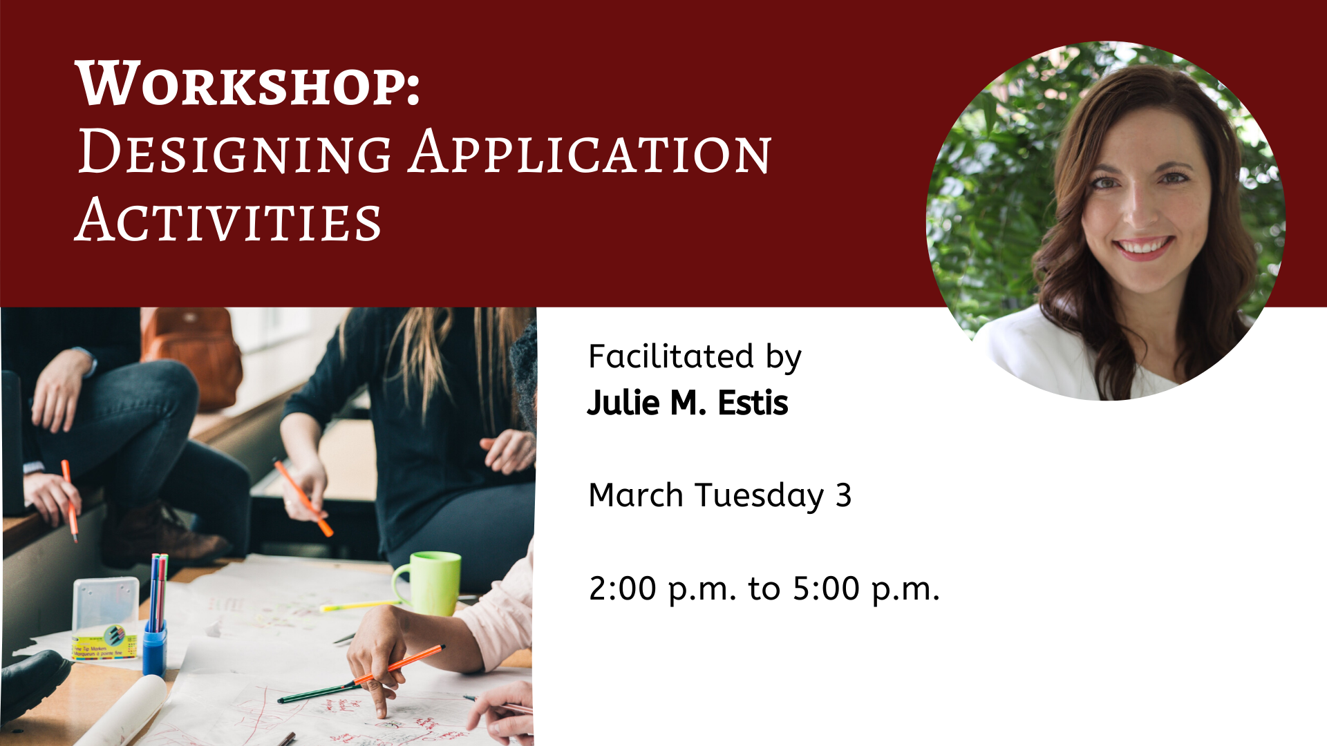 Workshop: Designing Application Activities - Formación Continua ...